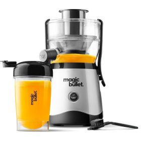 Mini Juicer With Cup Black Fruit Juice Extractor and Vegetables Blender Machine Orange Kitchen Appliances Home (Voltage (V): 110V, Color: Silver)