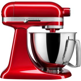 Mini 3.5 Quart Tilt-Head Stand Mixer, 10-Speed Food Mixer, 250W, Adapt to Multiple Accessories, Household Blenders (Color: Candy Apple Red)